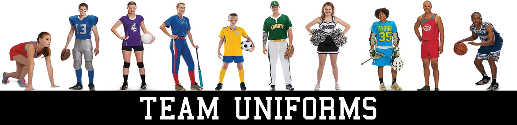 Custom Team Uniforms by Panda Imprinting & Graphics